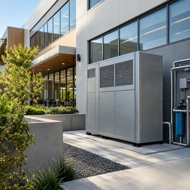 Commercial atmospheric water generator for a Texas business